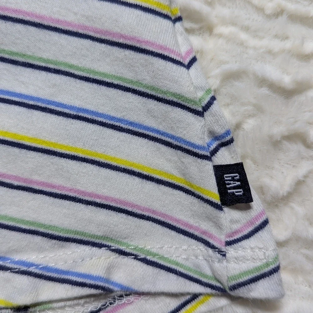 GAP Kids Rainbow Stripe Cotton Dress | Size 4T‎